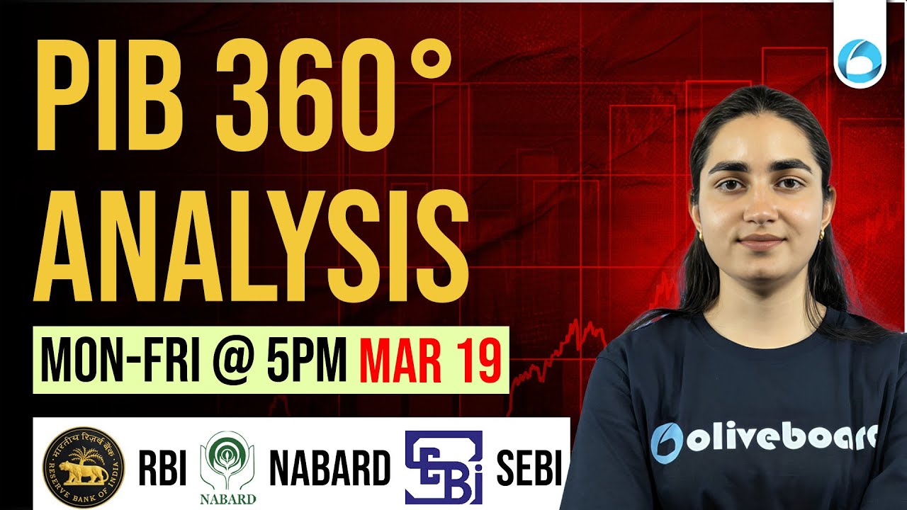 19th MAR | PIB News Analysis | PIB Current Affairs | RBI Grade B | NABARD Grade A | SEBI Grade A