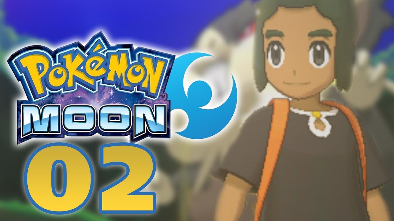 Pok&eacute;mon Moon Walkthrough Part 2 | No Commentary Gameplay
