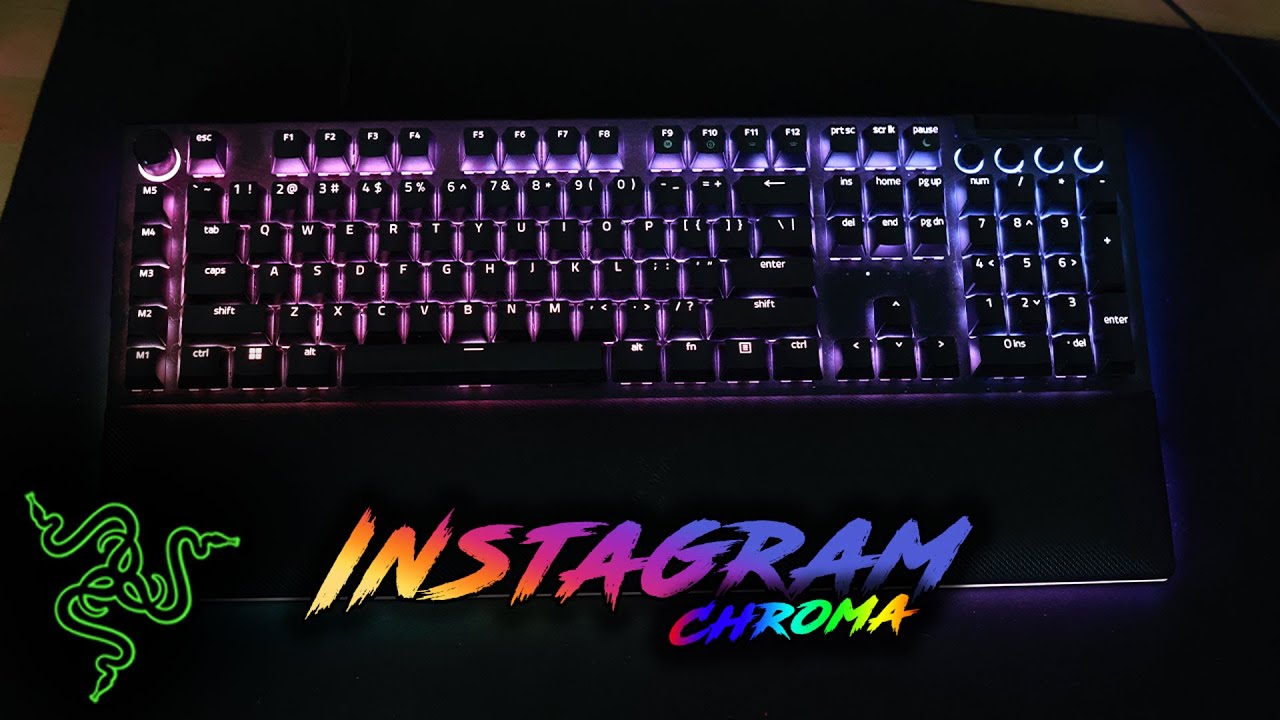 Instagram Profile Tutorial | Razer Chroma Profile