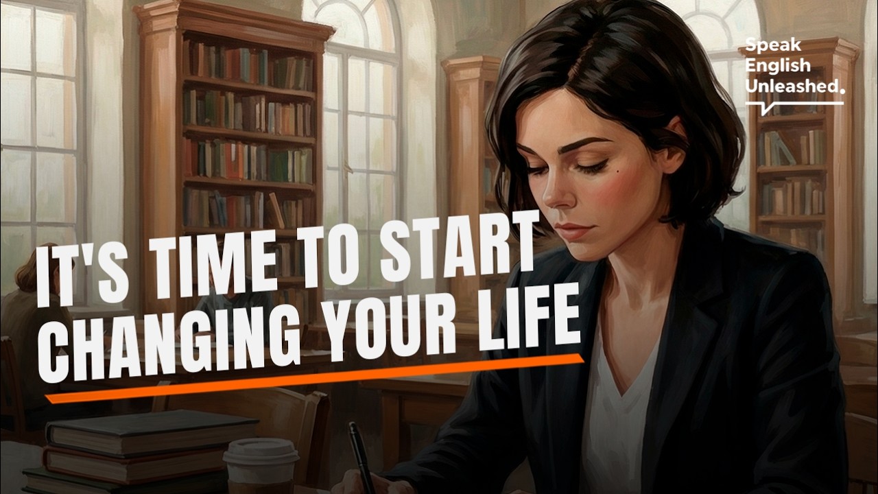 Podcast for Beginners (A2) | This Video Will Change Your Life | Speak English Unleashed