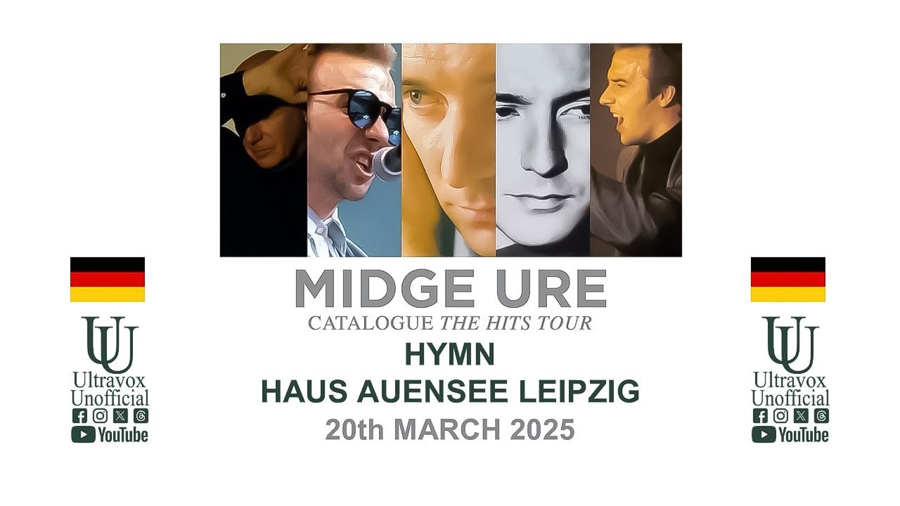 Midge Ure 'Hymn' Catalogue-The Hits Tour Haus Auensee Leipzig on 20th March 2025