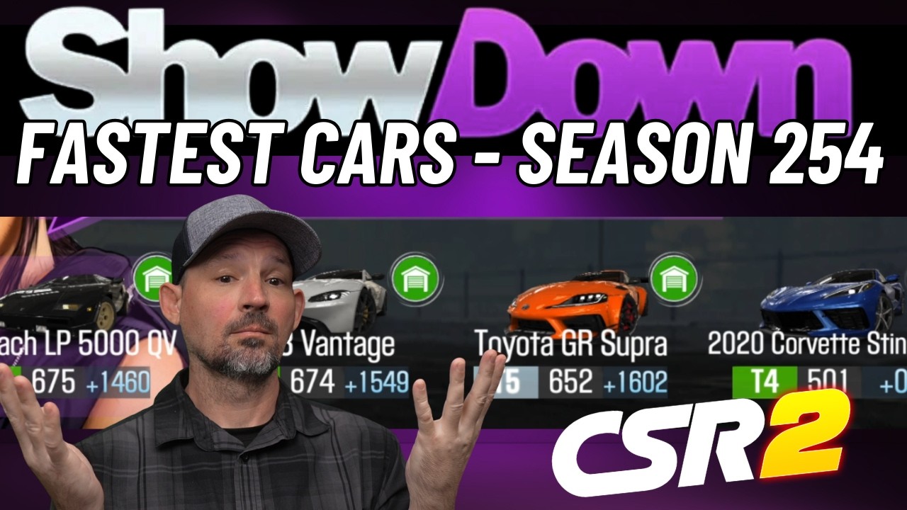 CSR2 Elite Showdown Fastest Cars Season 254