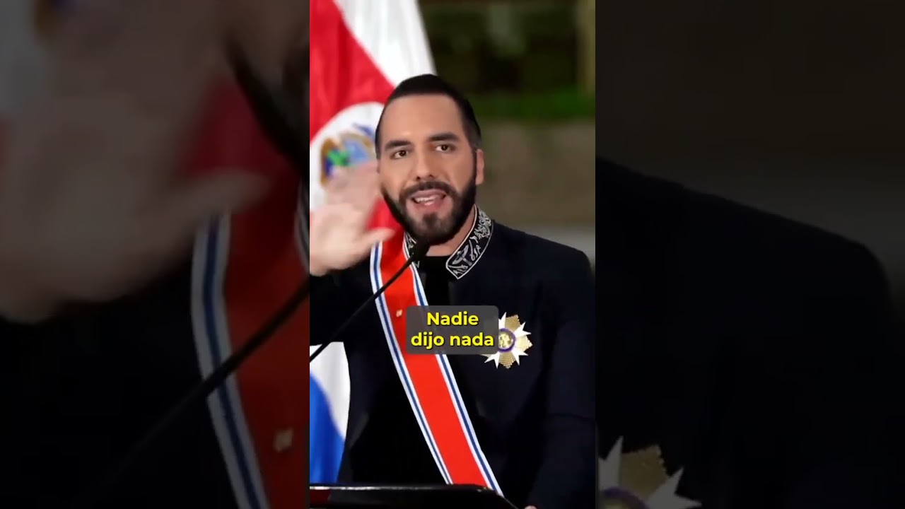 La Humanidad y nobleza de Nayid Bukele, preocupado de su gente.