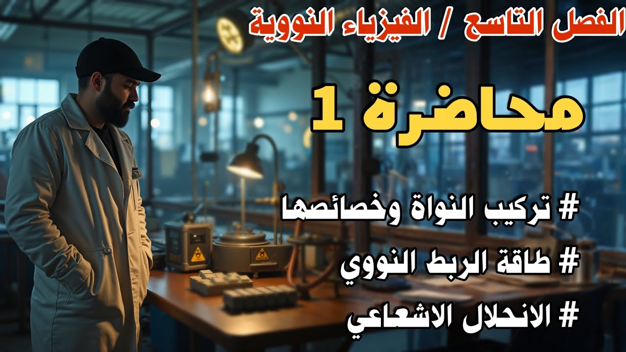 فيزياء السادس العلمي | الفصل التاسع | الفيزياء النووية