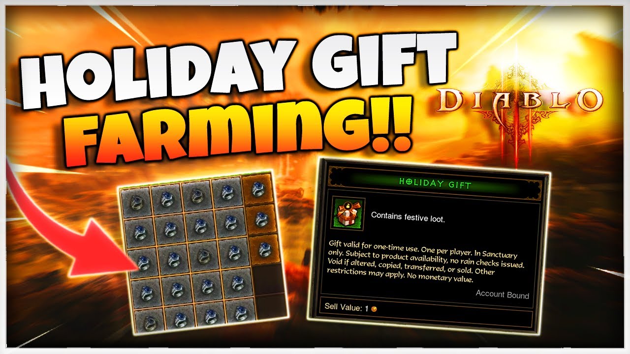 Diablo 3 - Opening 23 Ancient Puzzle Rings To Farm Holiday Gifts! (Season 27)