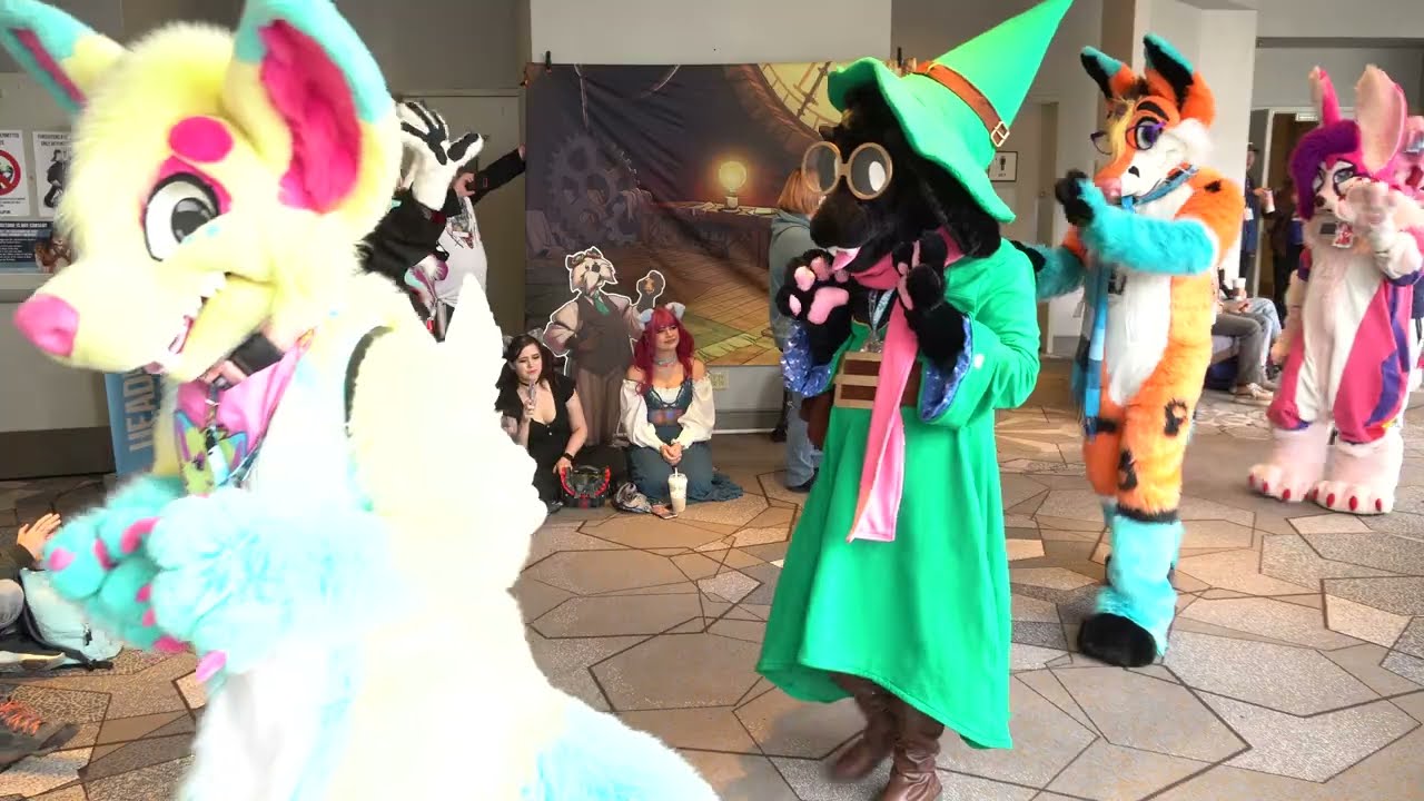 VancouFur VF 2024 Fursuit Parade in 4K
