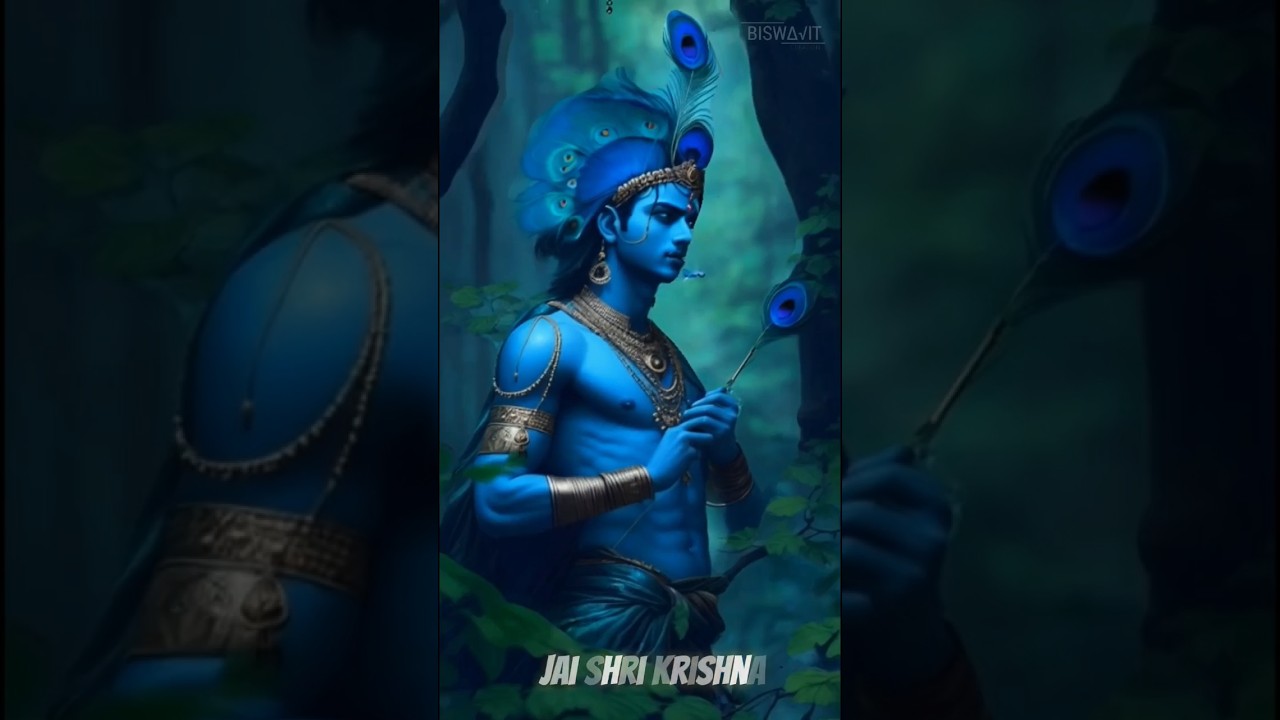 krishna ji AI generated image video.#radhekrishna #krishna #hinduism #lordkrishna #kanahosi