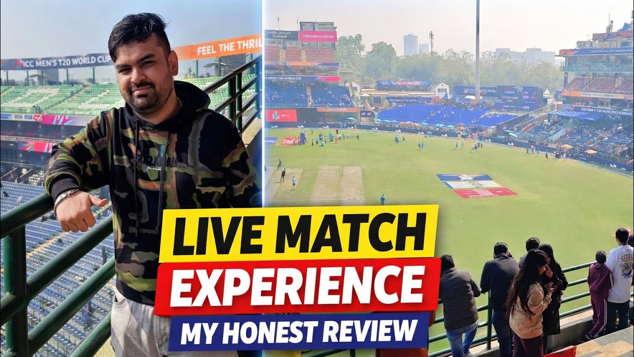 Watching Netherlands vs Namibia Live at Arun Jaitley Stadium | My Honest Matchday Experience 