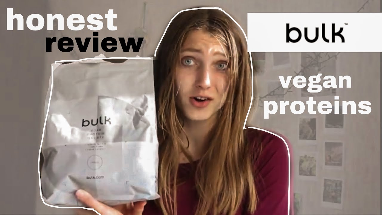 BULK powders VEGAN protein powder HONEST review +live taste tests. WATCH THIS BEFORE ORDERING!!!