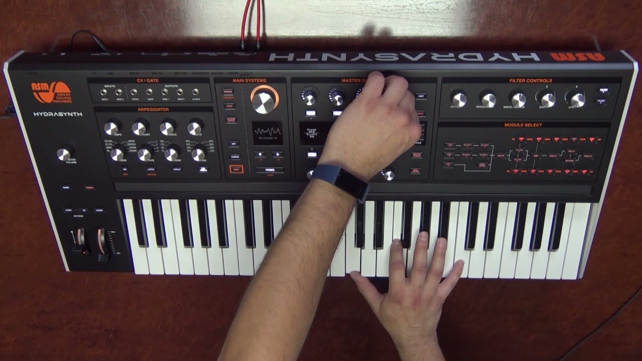 ASM Hydrasynth - Factory Presets Demo (no talking)