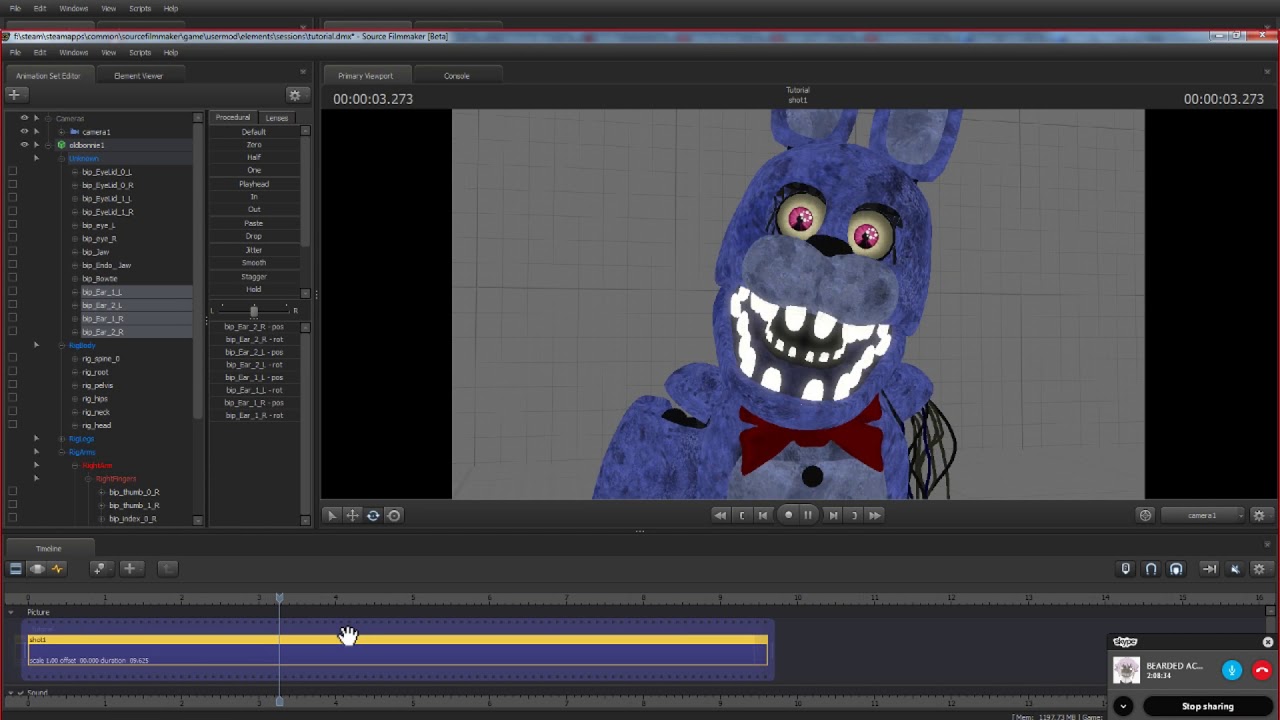 [SFM FNaF] Watch me animate! (Kinda of a Tutorial)