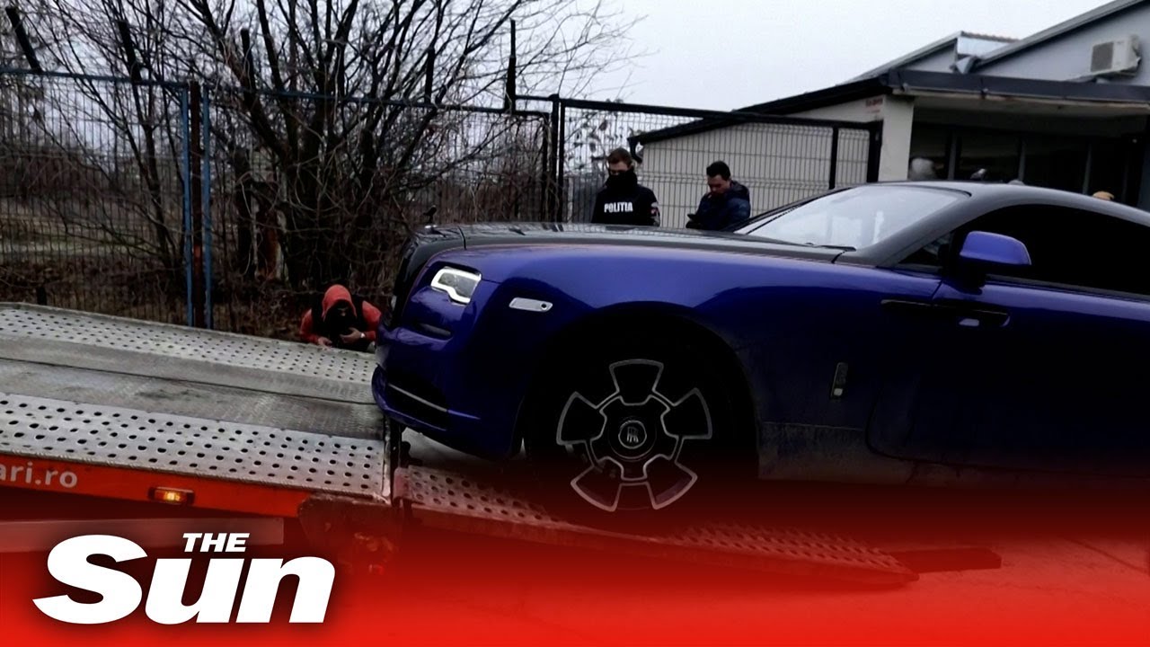 Andrew Tate's luxury cars seized by Romanian authorities after arrest