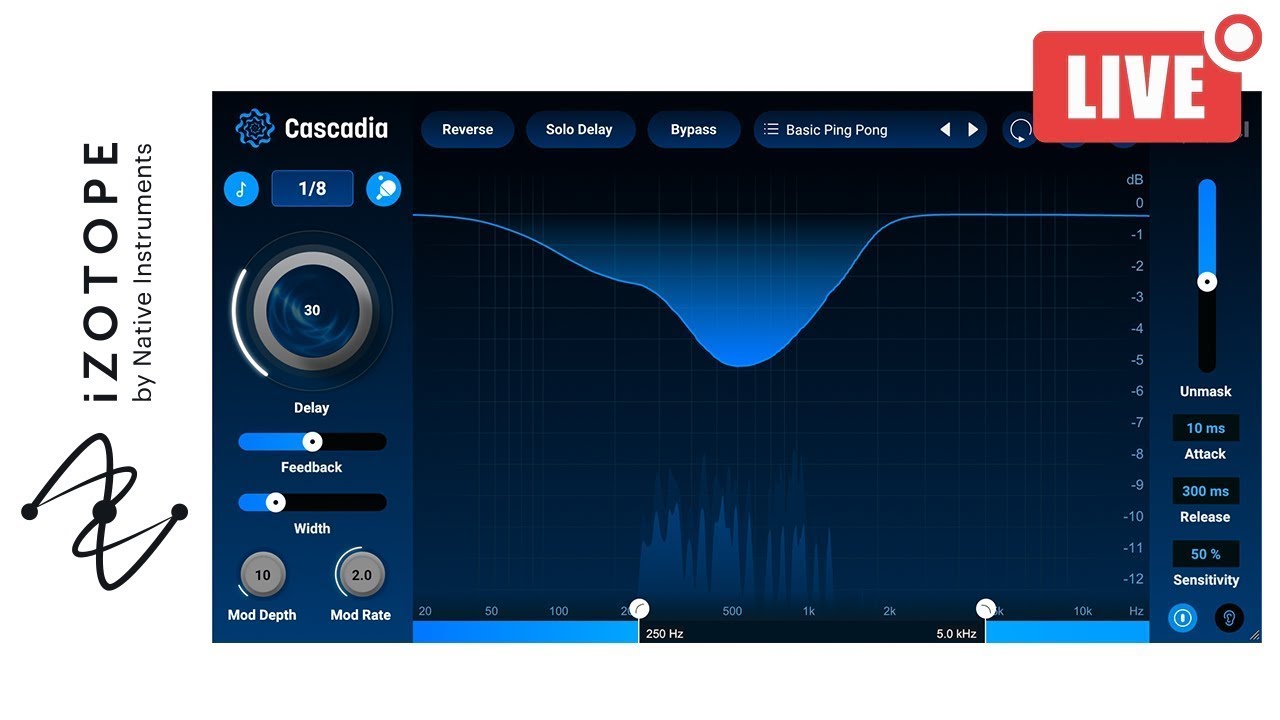 LIVE | Cascadia & Aurora от iZotope
