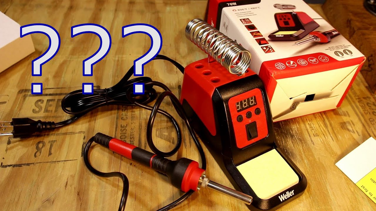 Распаковка и обзор паяльной станции Weller WLSKD7012A
