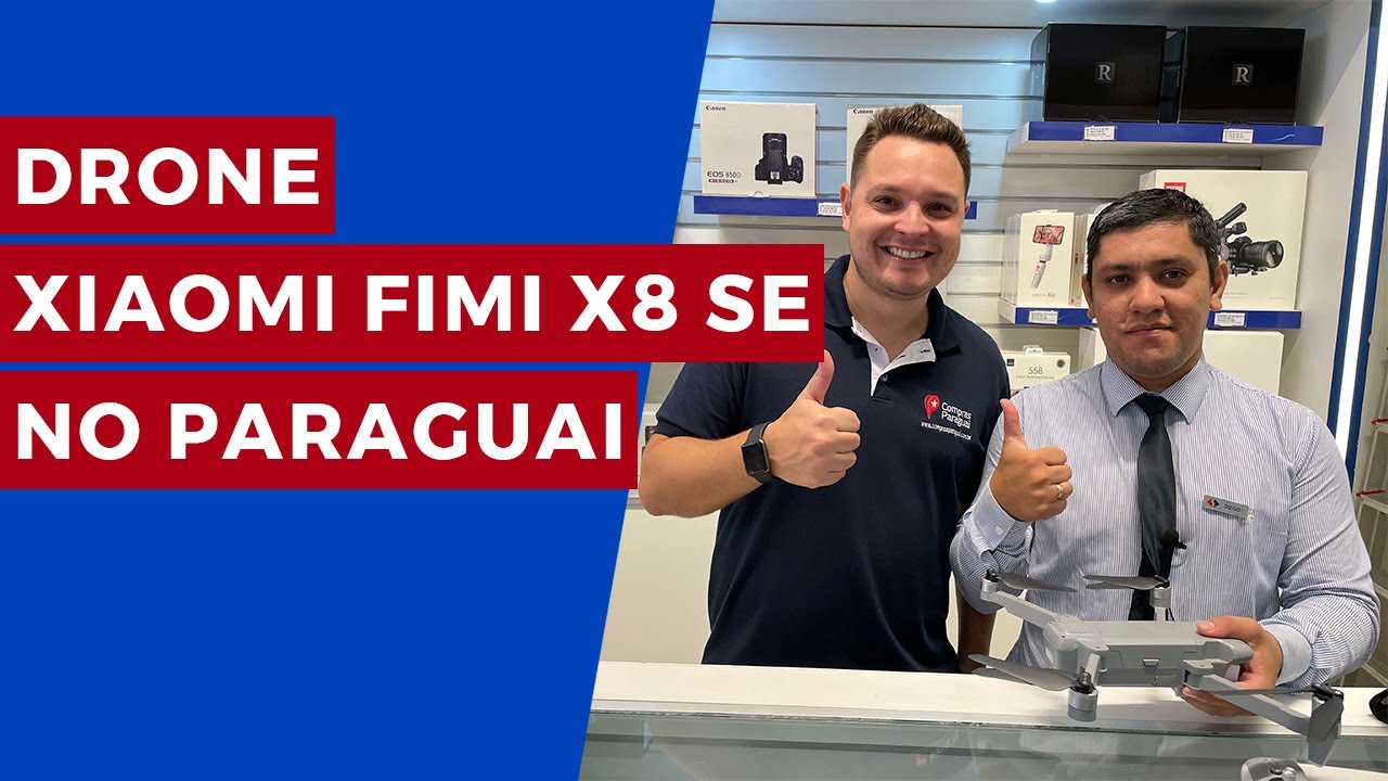 Xiaomi Fimi X8 Se - Drone no Paraguai!