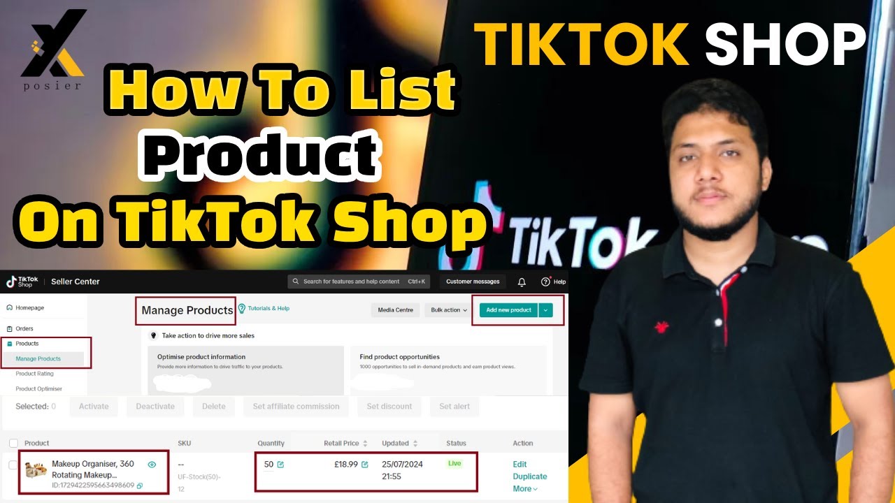 How to List Products on TikTok Shop (Full Tutorial for Beginners) | Product Listing | Lecture # 1