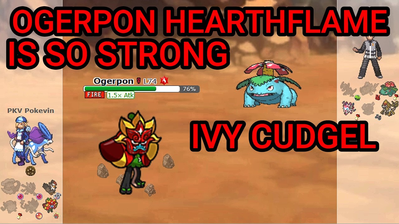 Ogerpon Hearthflame Does Too Much Damage! (Pokemon Showdown Random Battles) (High Ladder)