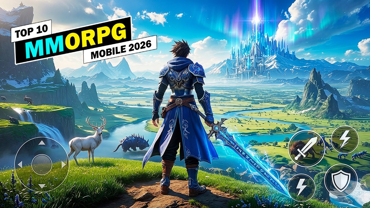 TOP 10 Mejores Juegos MMORPG/RPG Para Android & iOS GRATIS 2026 ✅