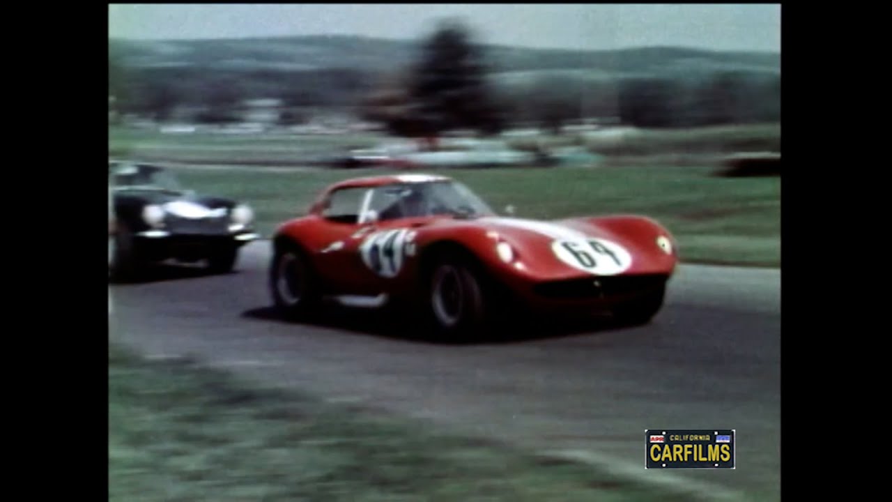 Sports Car Fun  Restored documentary.   Muscle cars of the 1960's