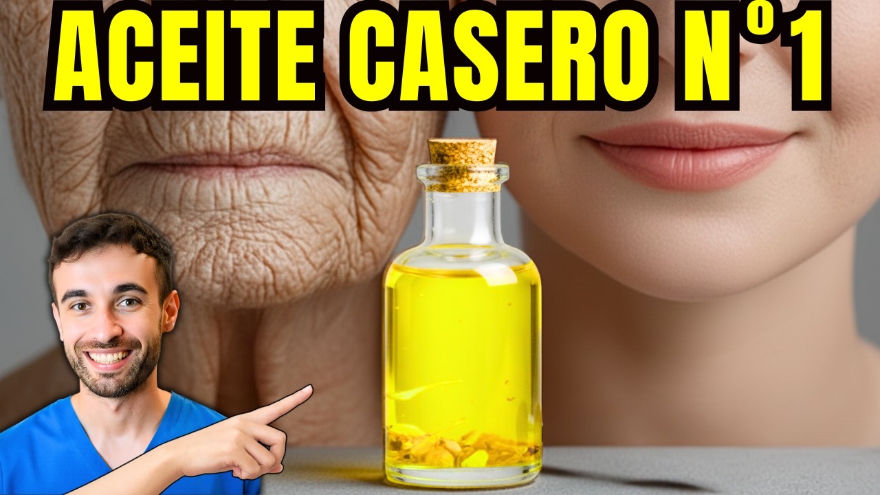 BORRA tus ARRUGAS Con EL MEJOR ACEITE DE CASA 100% Natural