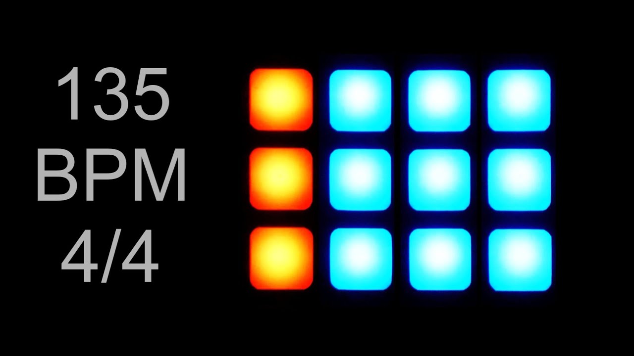 Metronome 135 BPM (4/4)