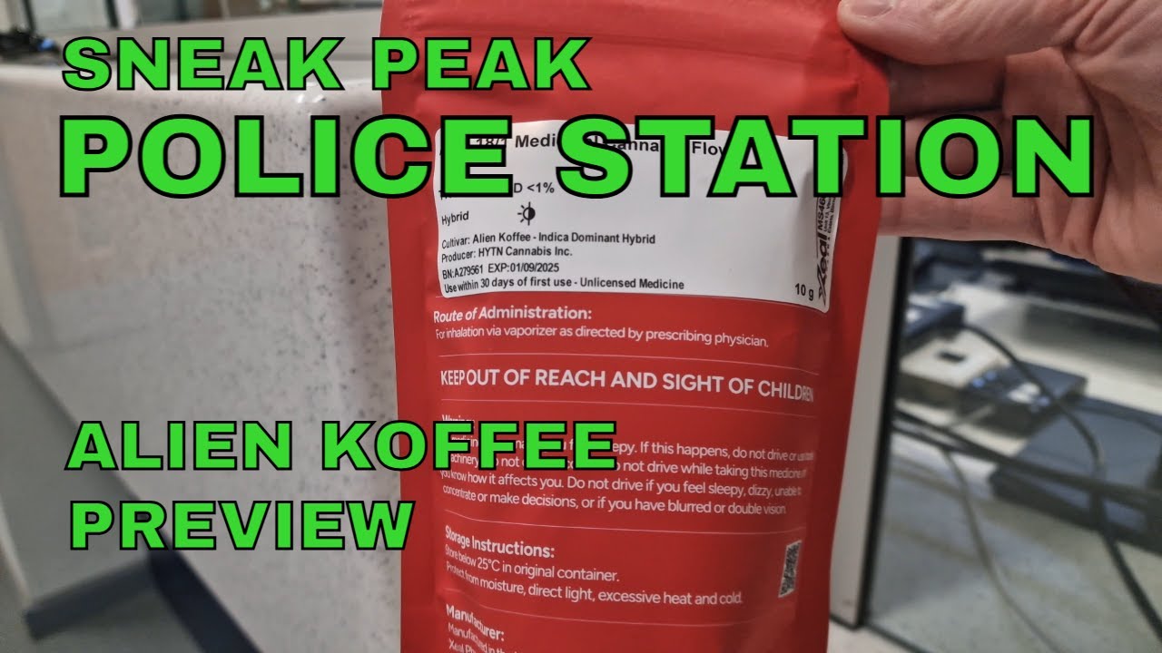 ALIEN KOFFEE | HYTN, 4C Labs, & Xeal Pharma | POLICE STATION REVIEW SNEAK PEAK