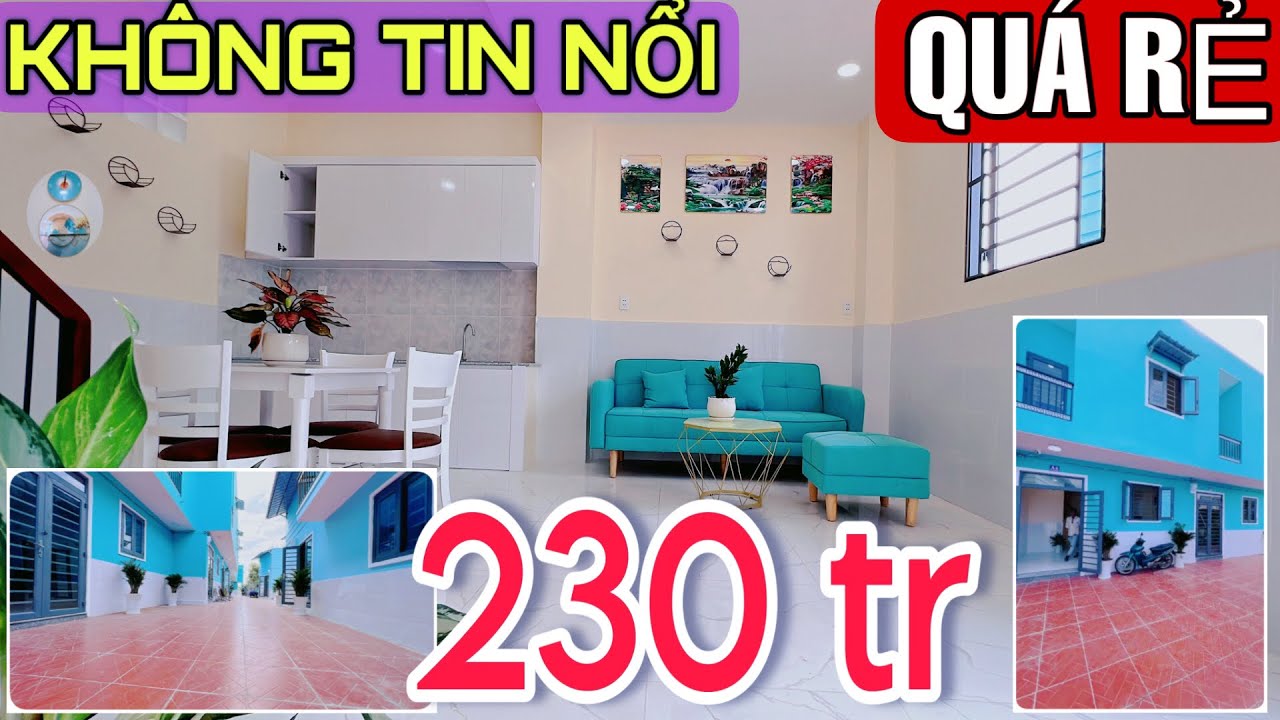 ✅Sơn Tùng phải Bất Ngờ vì Nhà Giá Rẻ Đúng 230 triệu . Duy Nhất 1 Căn Gần QL1a Chợ Bình Chánh .