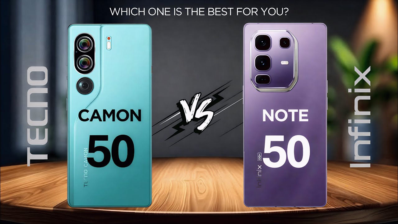Tecno Camon 50 VS Infinix Note 50 💧 Which one is the Best for you?