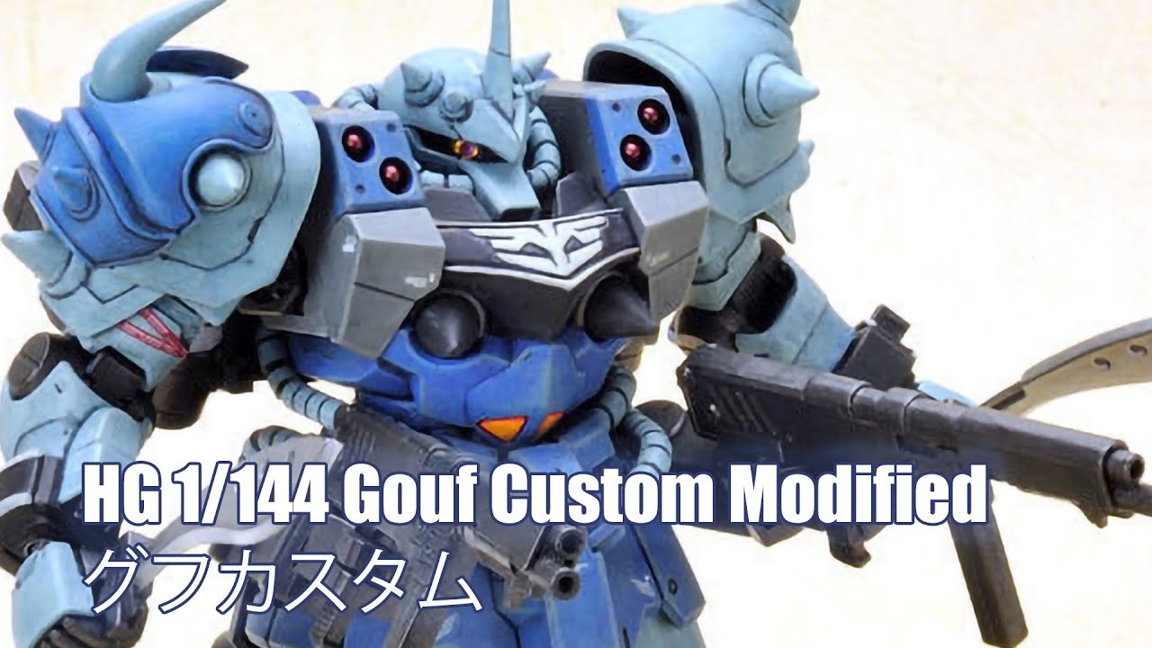 HG 1/144 Gouf Custom Modified - Custom Build(グフカスタム)