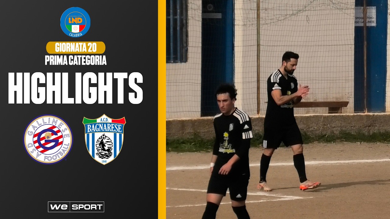 Gallinese vs Bagnarese (Prima Categoria - Calabria - Giornata 23)