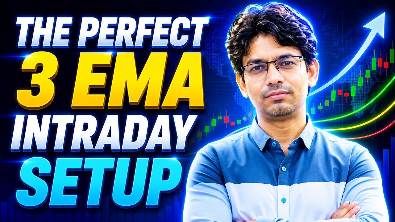 THE PERFECT 3 EMA INTRADAY SETUP | By Abhijit Zingade