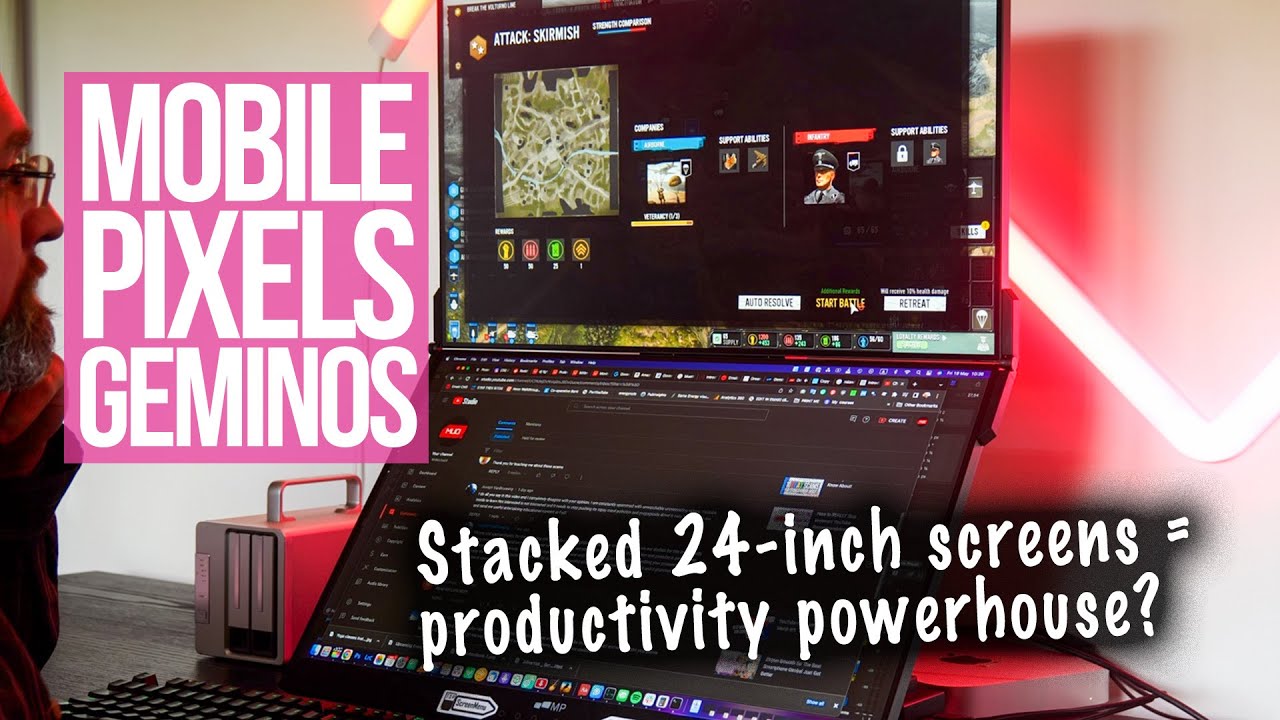 Мониторы Mobile Pixel Geminos Dual Stacked: честный обзор
