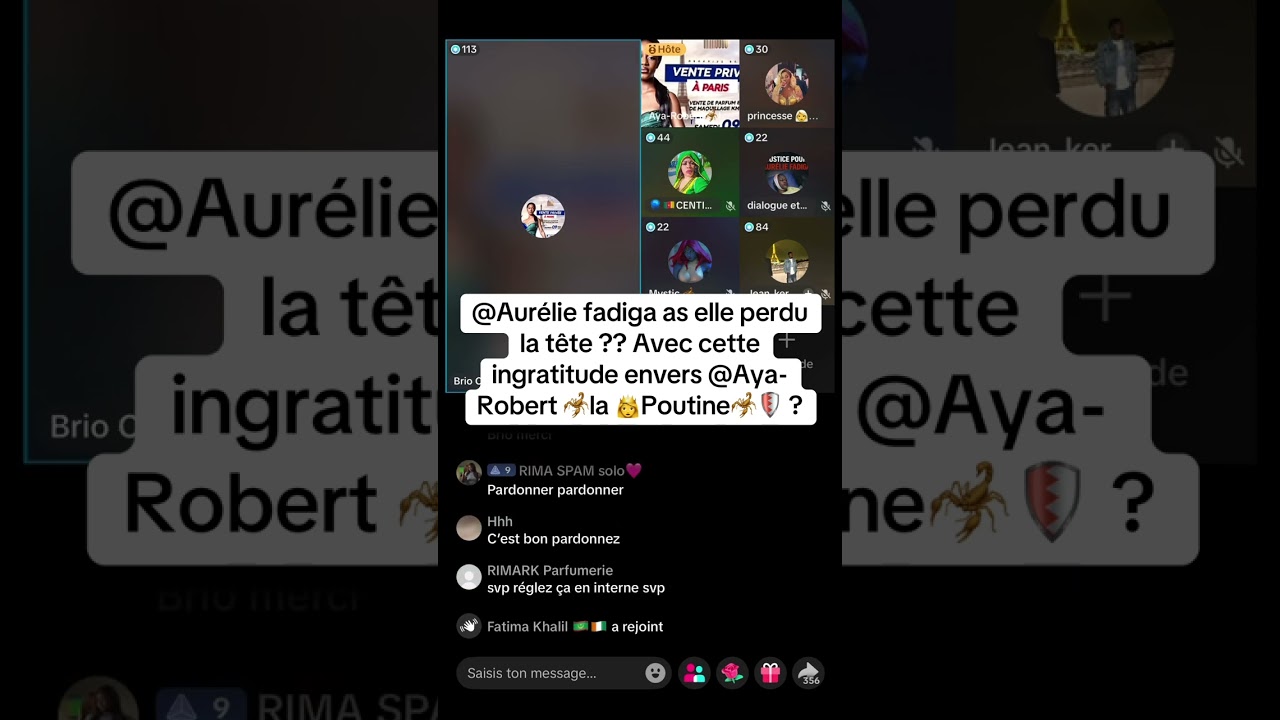 @Aurélie fadiga as elle perdu la tête ?? Avec cette ingratitude envers @Aya-Robert 🦂la 👸Poutine🦂🛡️ ?