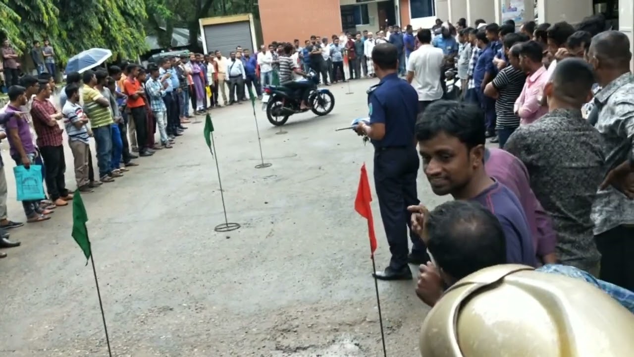 How to pass motorcycle driving license test easily in Bangladesh