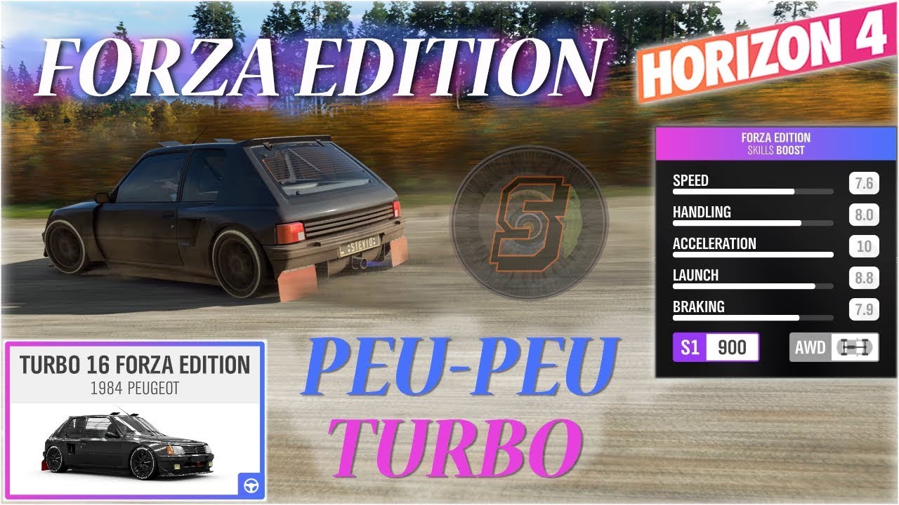 Forza Horizon 4 Peugeot 205 Turbo 16 Forza Edition Forza Horizon 4 Forza Edition Cars FH4