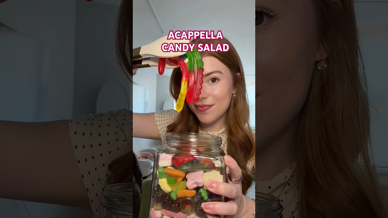 Готовлю конфетный салат для своей акапельной группы 🍭✨🎵 #обзорконфет #покупкиконфет #конфеты #кон...