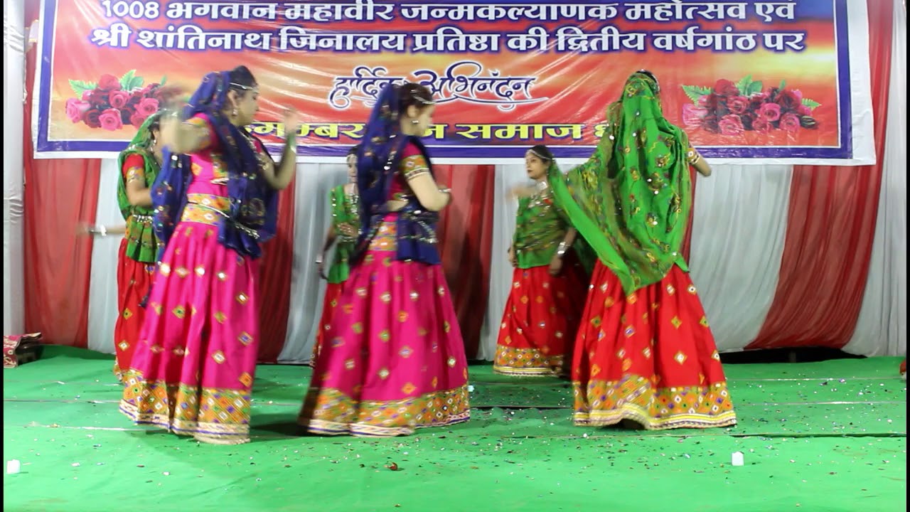 Jain garba on Mahaveer jayanti Dhar