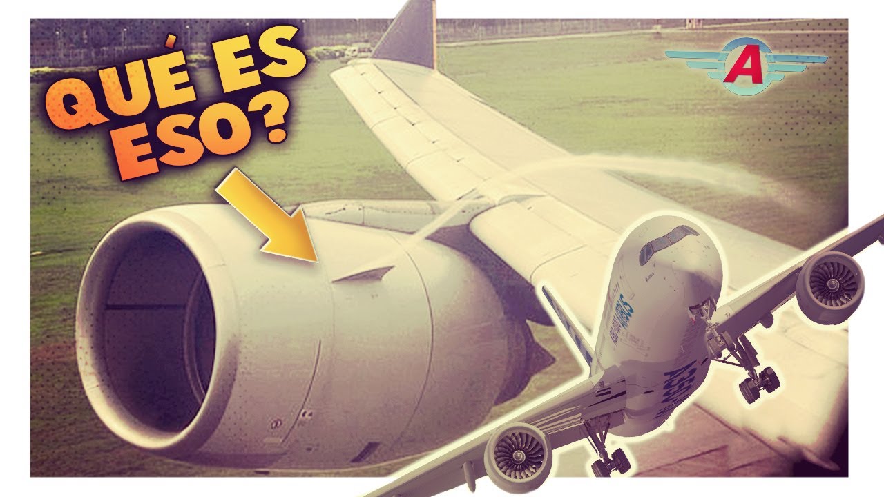 ¿Qué es esa misteriosa aleta sobre el motor de los aviones?