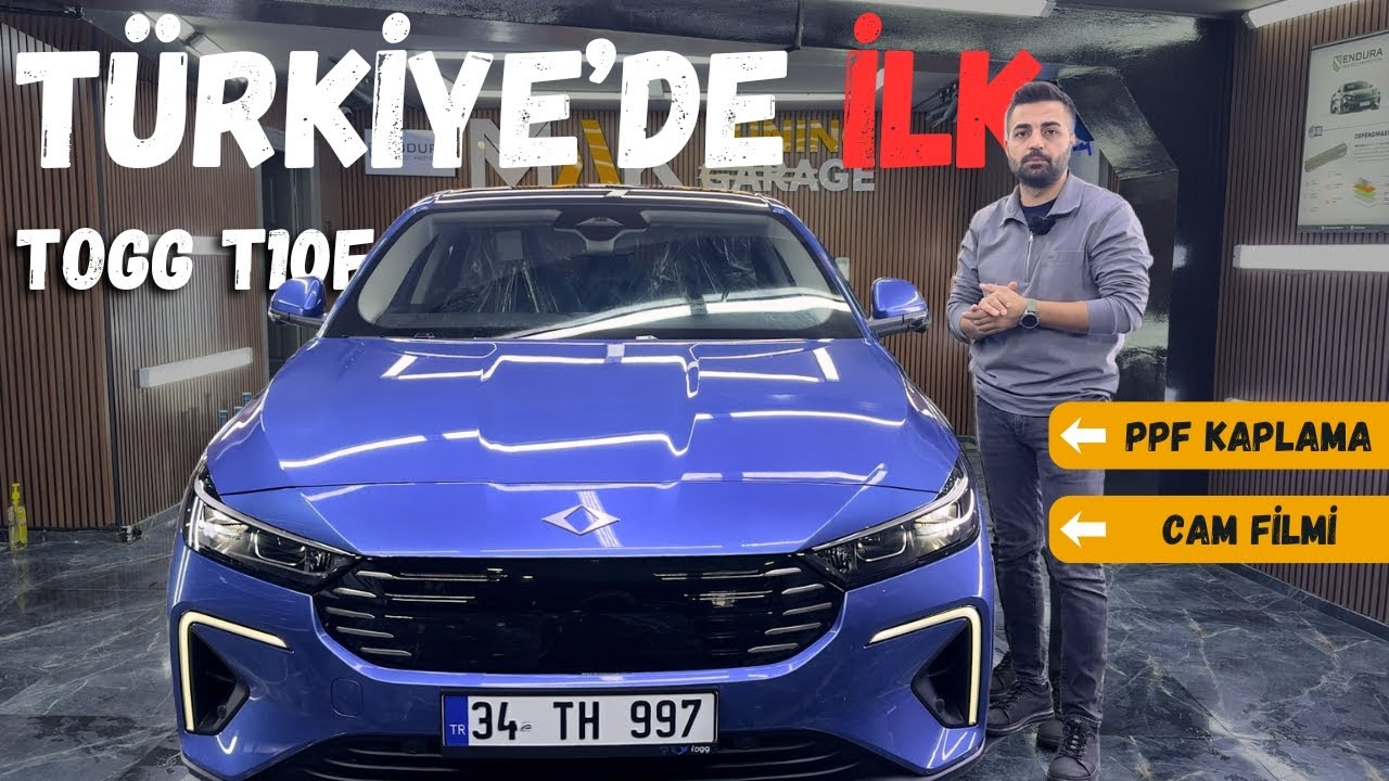 Türkiyede İlk / TOGG T10F PPF Kaplama Yaptık