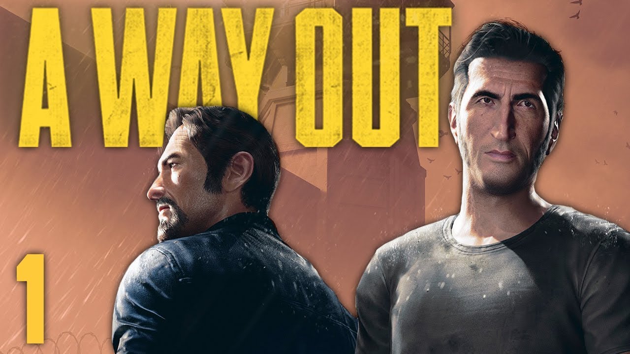 A Way Out - #1 - Prison Pals! (Local Co-op Gameplay)