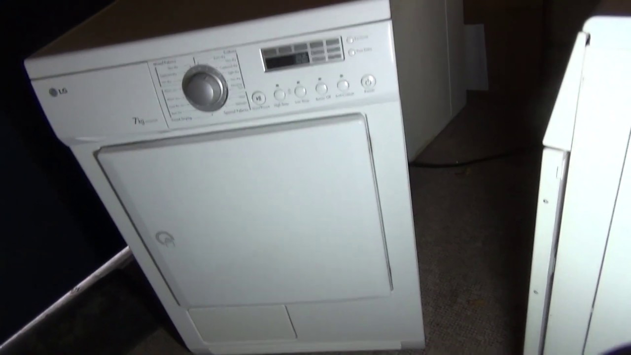 How to Tip #104 : create a direct drain on a LG dryer