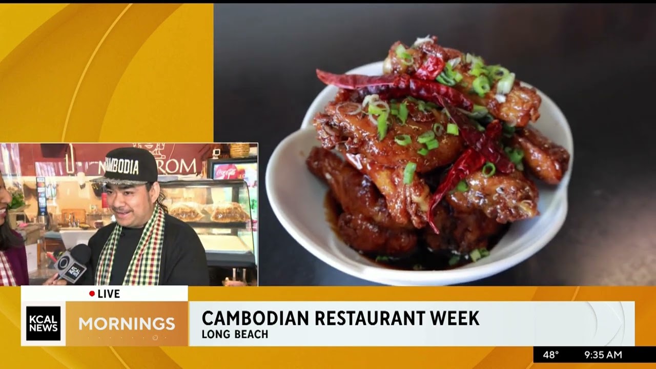 Long Beach Cambodian Restaurant Week Monorom   KCAL   03 22 23