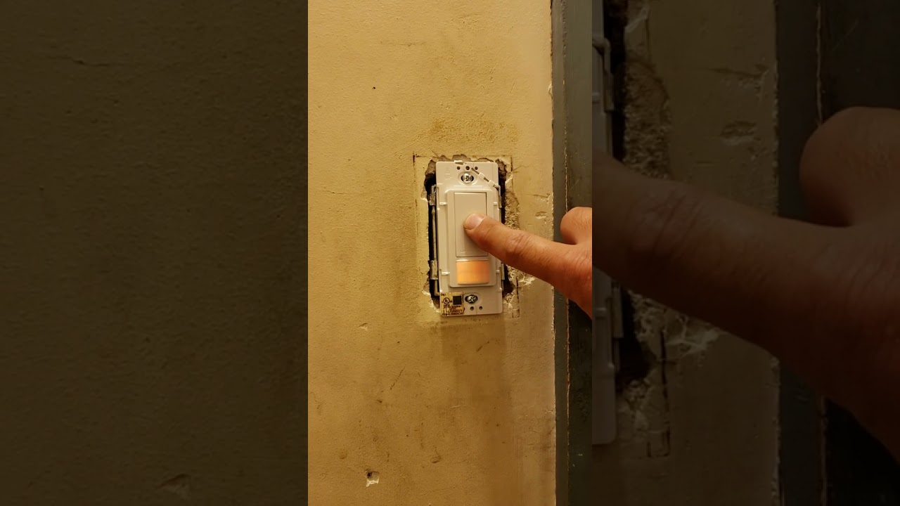 Lutron Motion Sensor Switch Time Setting.