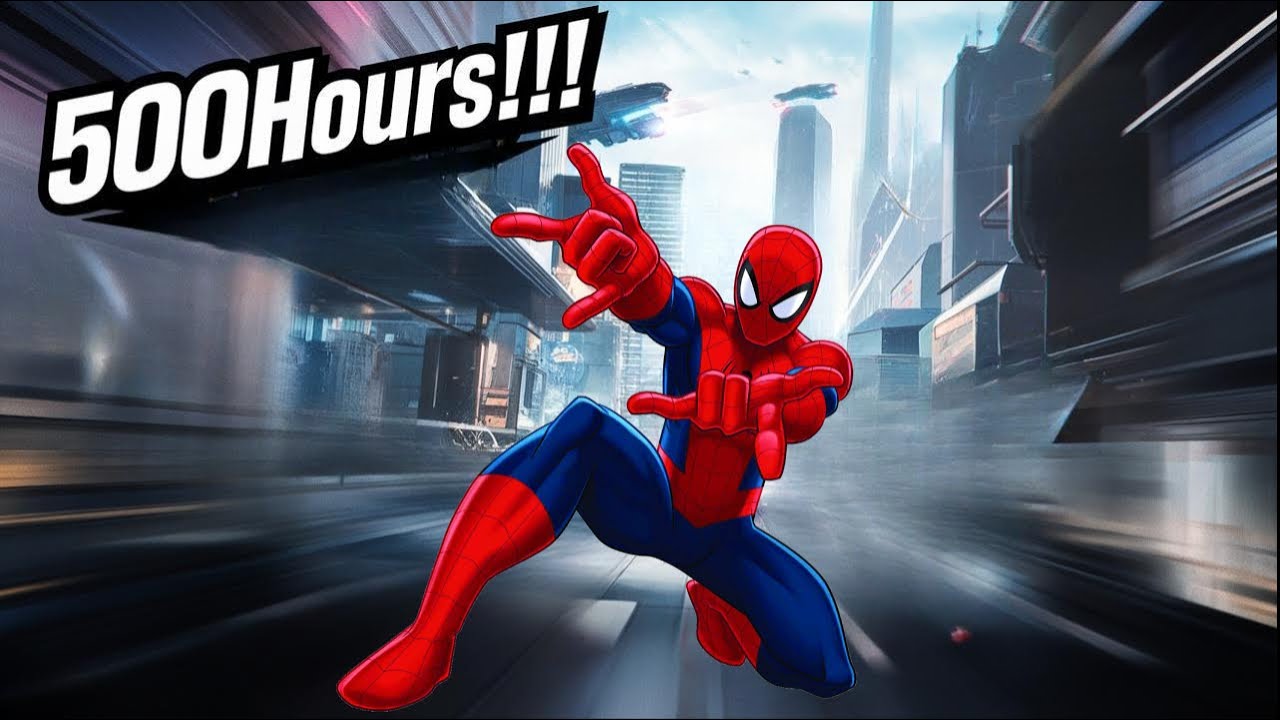 What 500 Hours Of Spider-Man Looks Like.