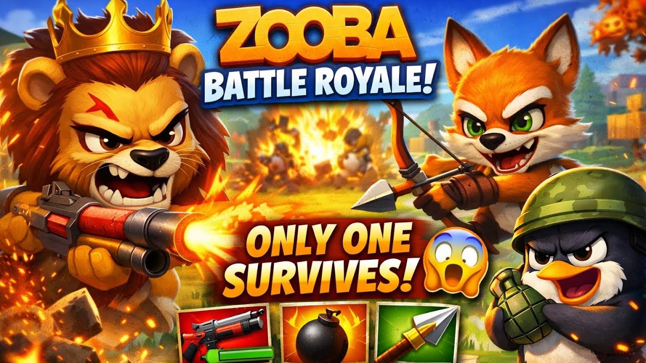 Zooba Gameplay | Savage Animal Fights & Epic Wins | ZenoX