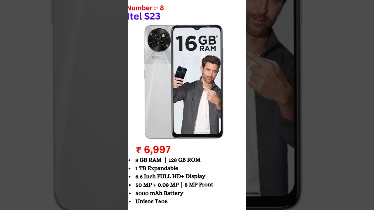 10 Best Budget Smartphones Under 7000 |  #top #smartphone
