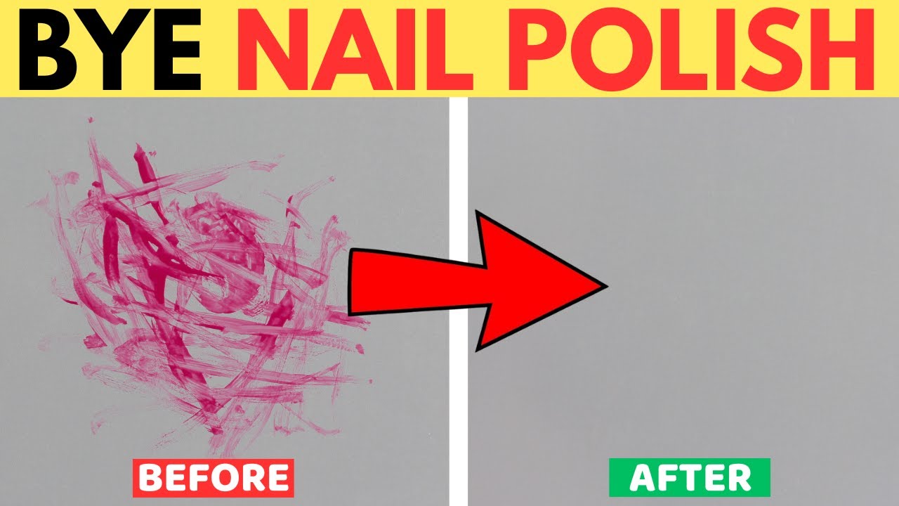 Best Way to Remove Nail Polish from Wall Without Removing Paint