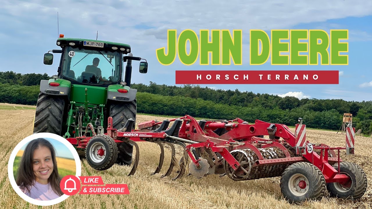 JOHN DEERE 8285R + HORSCH TERRANO 4FX