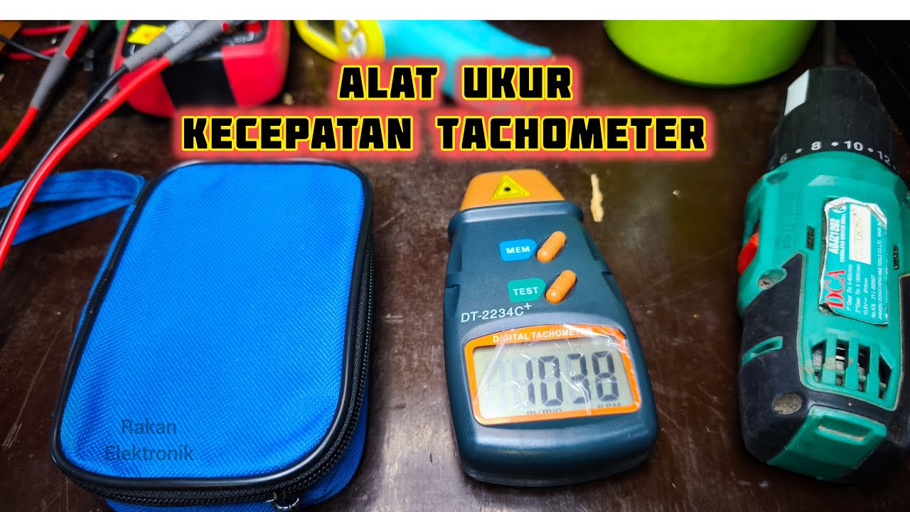 Alat Ukur Kecamatan Putaran Digital Tachometer #alatukur #tachometer #digital