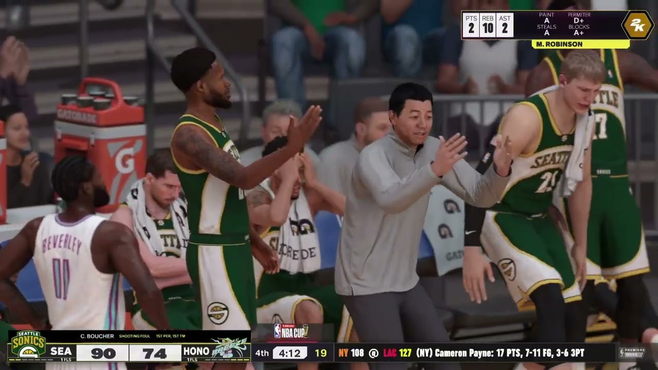 NBA 2K25 Seattle Supersonics Game 3